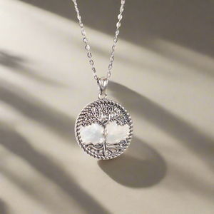 Eden-Mother of Pearl Pendant Necklace