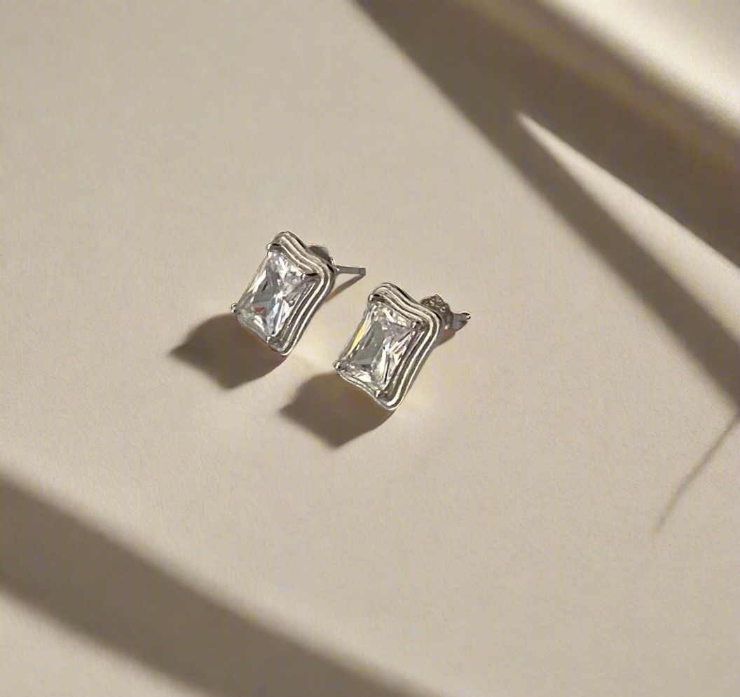 CZ Stud Earrings