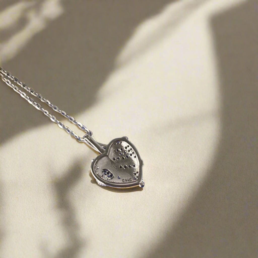 Mom Pendant Heart Necklace