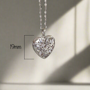 Tree of Life Photo Locket Necklace