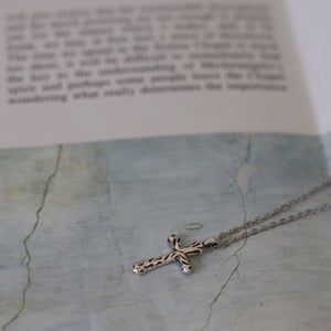 Silver Cross Necklace