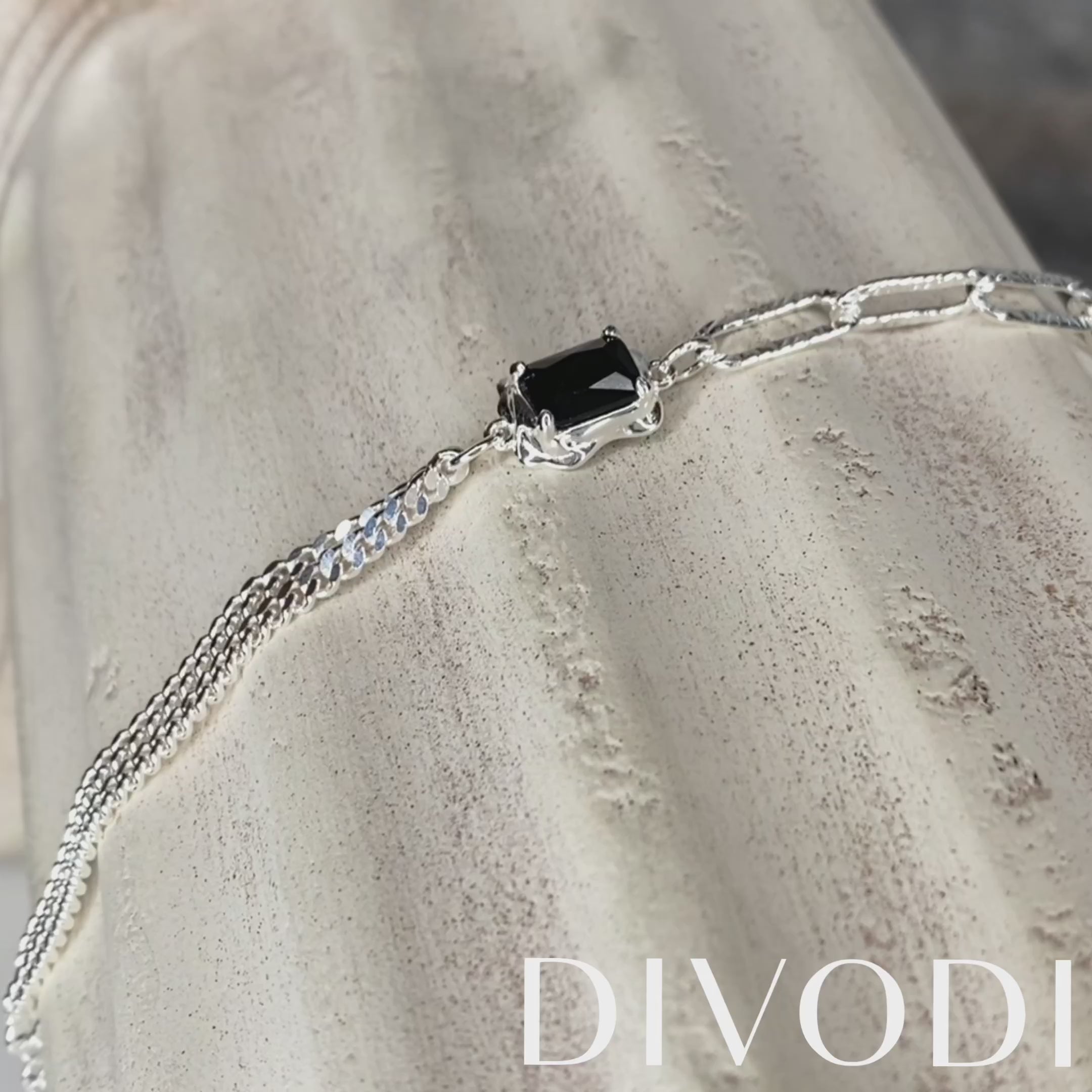 Black Zircon Bracelet