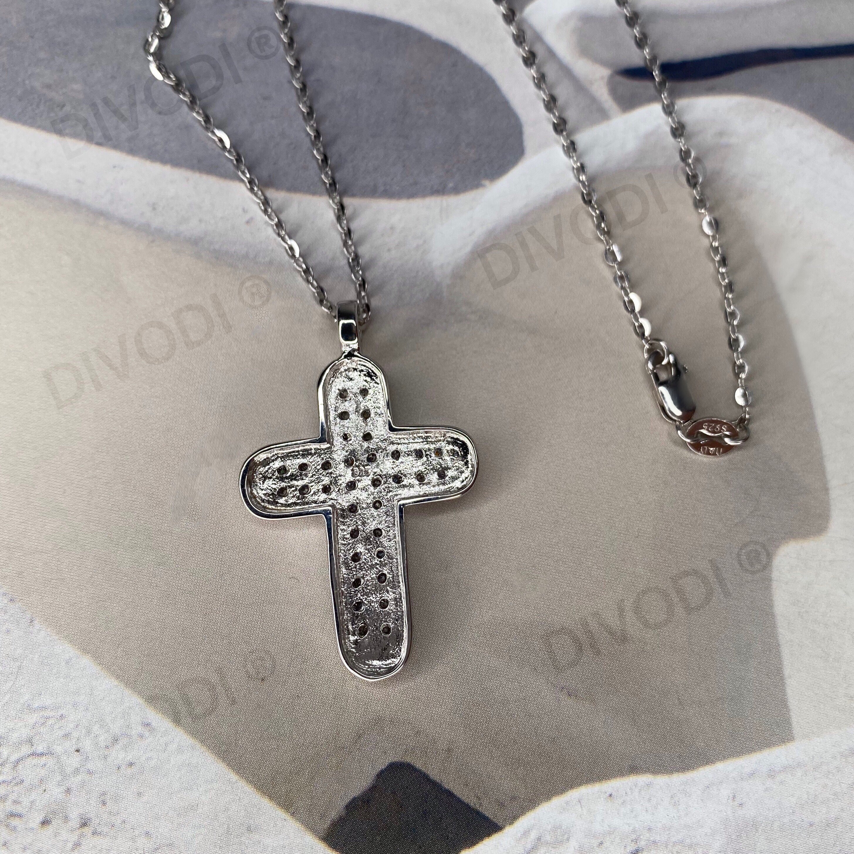 Silver Cross Necklace