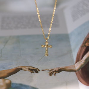 Gold Cross Necklace