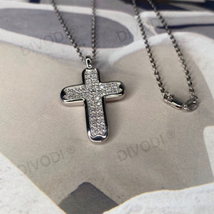 Silver Cross Necklace