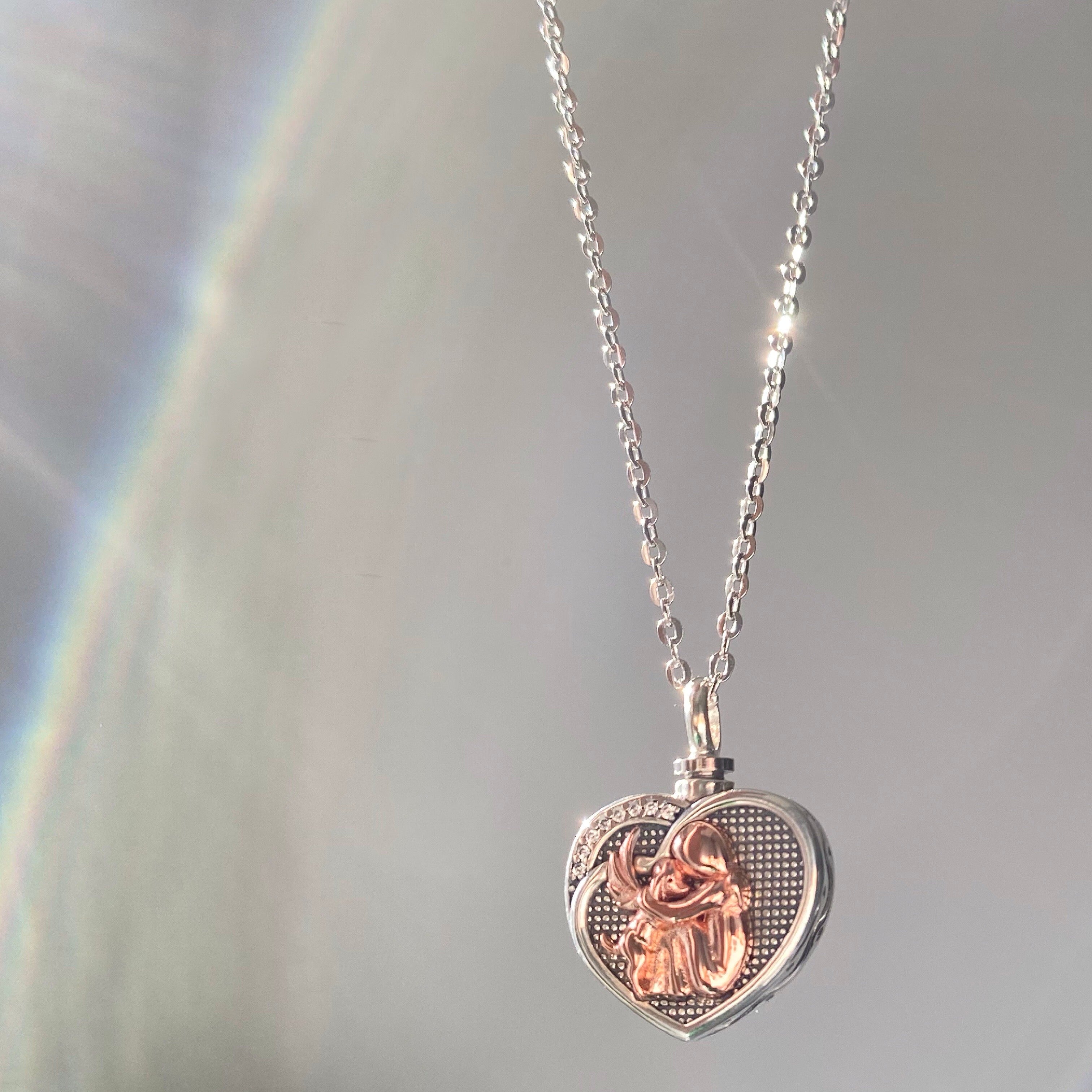 My Little Paw Angel Urn Pendant Necklace