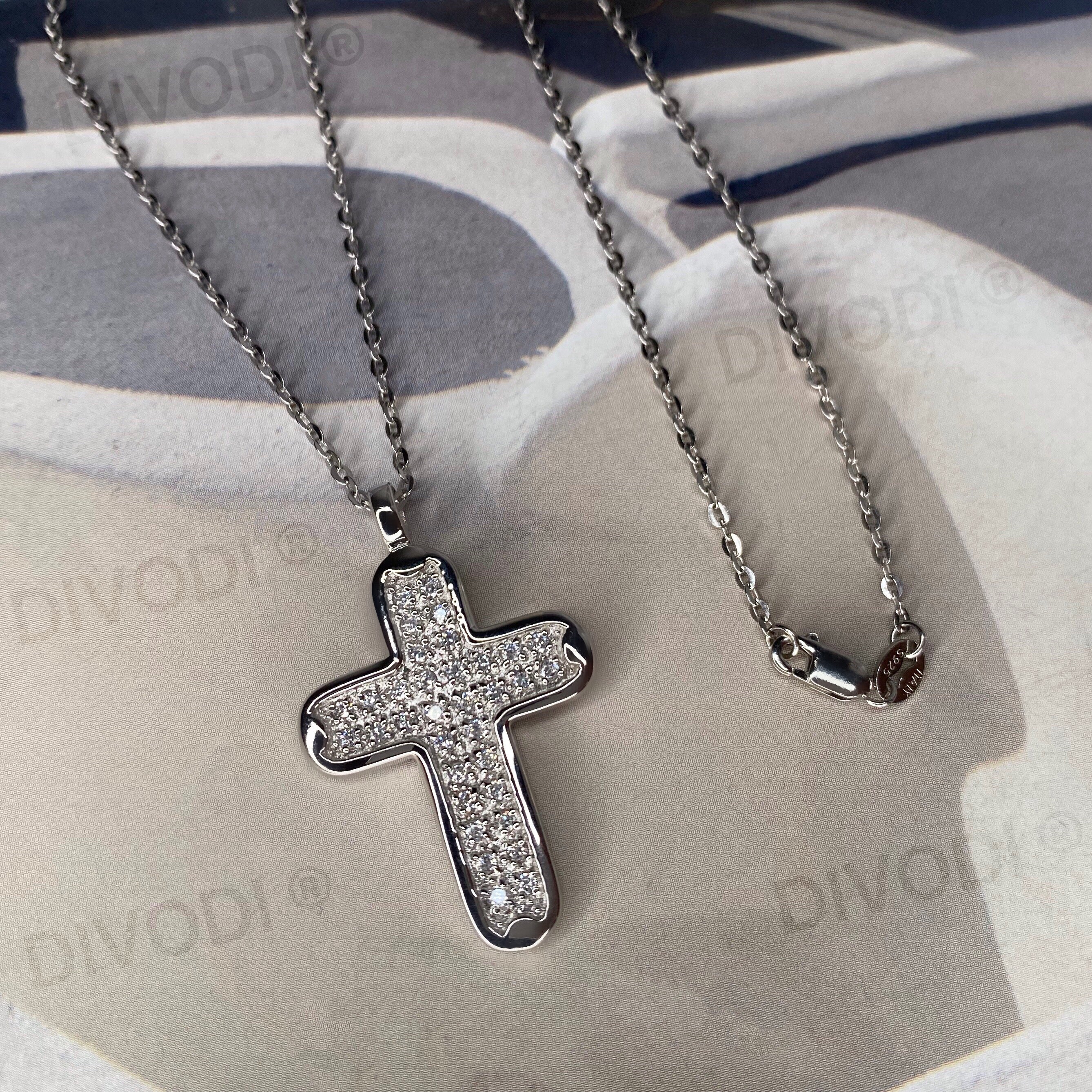 Silver Cross Necklace