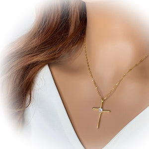 Religious Cross Pendant Necklace